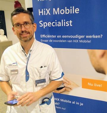 Martijn Möllers van Nij Smellinghe met HiX Mobile